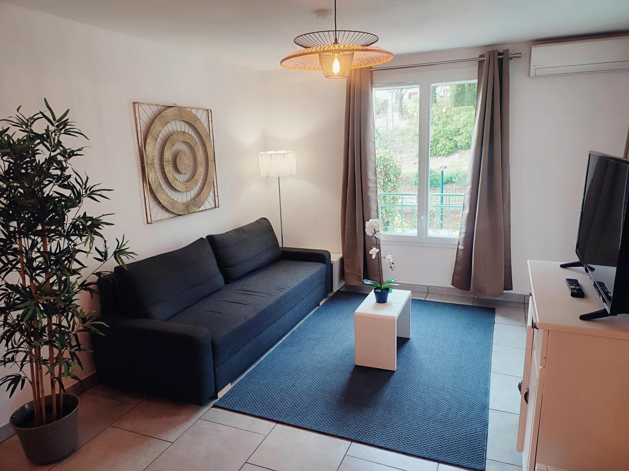 Le Baou Beni - Piscine, Climatisation & Parking Apartamento Gréoux-les-Bains Exterior foto
